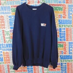 George W Bush 2004 Presidential Campaign Sweatshirt Size L Crewneck USA Flag